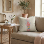 Rosé Day Throw Pillow - Hillcroft Home