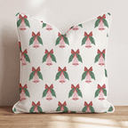 Rosette Bells Throw Pillow throw pillow - Hillcroft Home