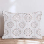 Rosette Throw Pillow throw pillow - Hillcroft Home