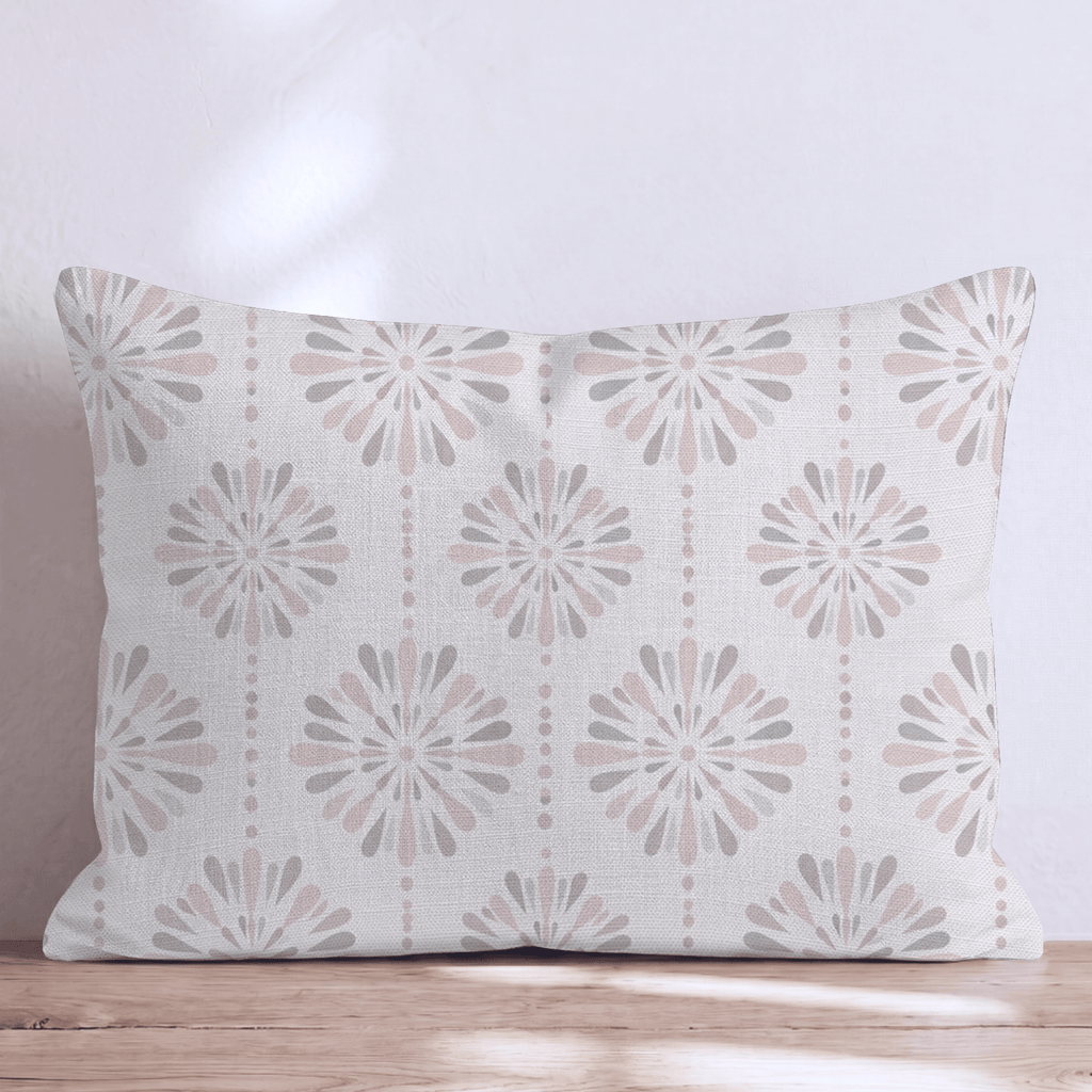 Rosette Throw Pillow throw pillow - Hillcroft Home