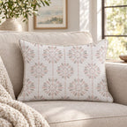 Rosette Throw Pillow throw pillow - Hillcroft Home