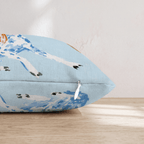 Rosie at the Beach Throw Pillow - Hillcroft Home