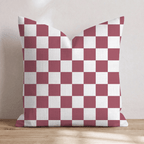 Rosie Check Throw Pillow - Hillcroft Home