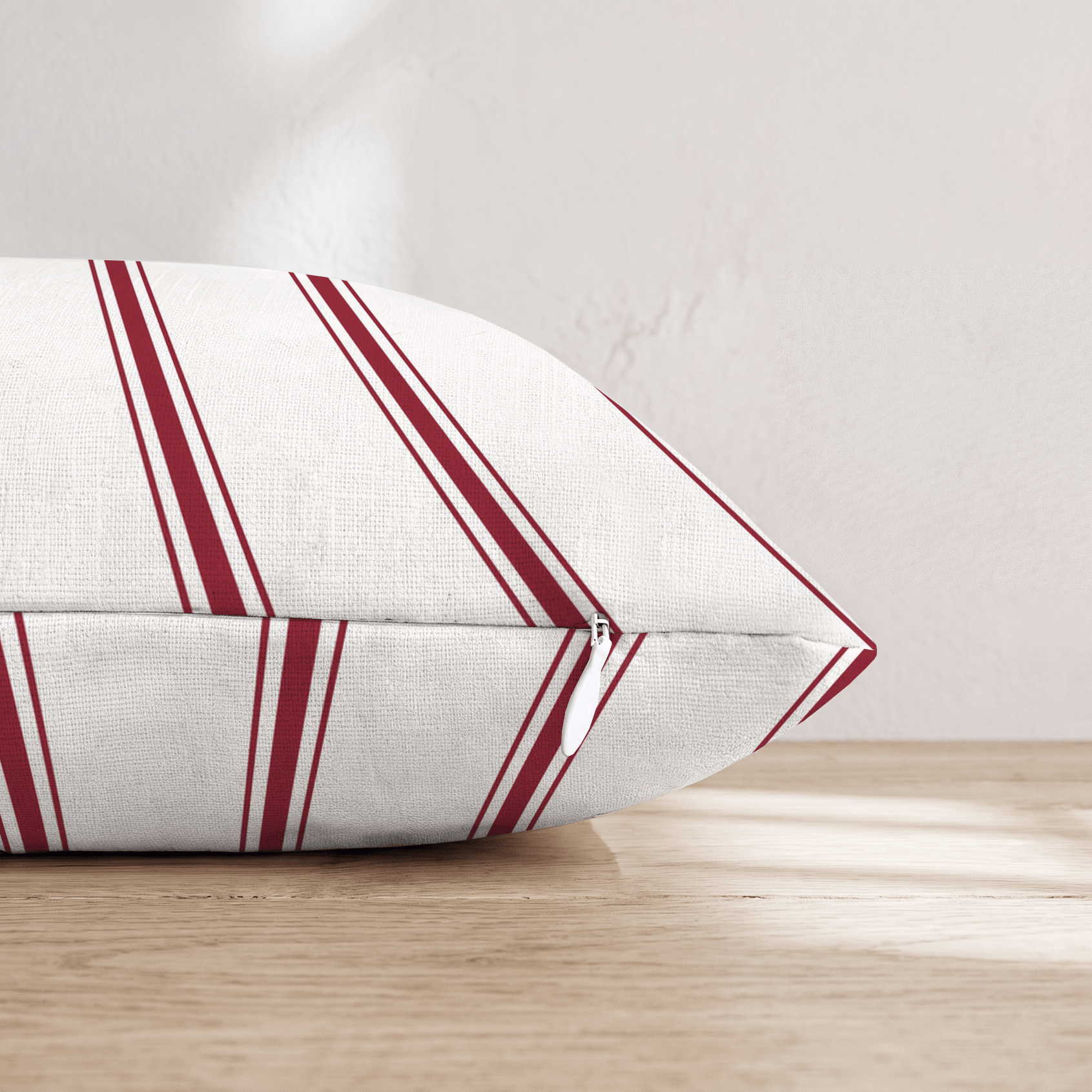 Rosie Stripes Throw Pillow - Hillcroft Home