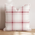 Rosie Tartan Throw Pillow - Hillcroft Home