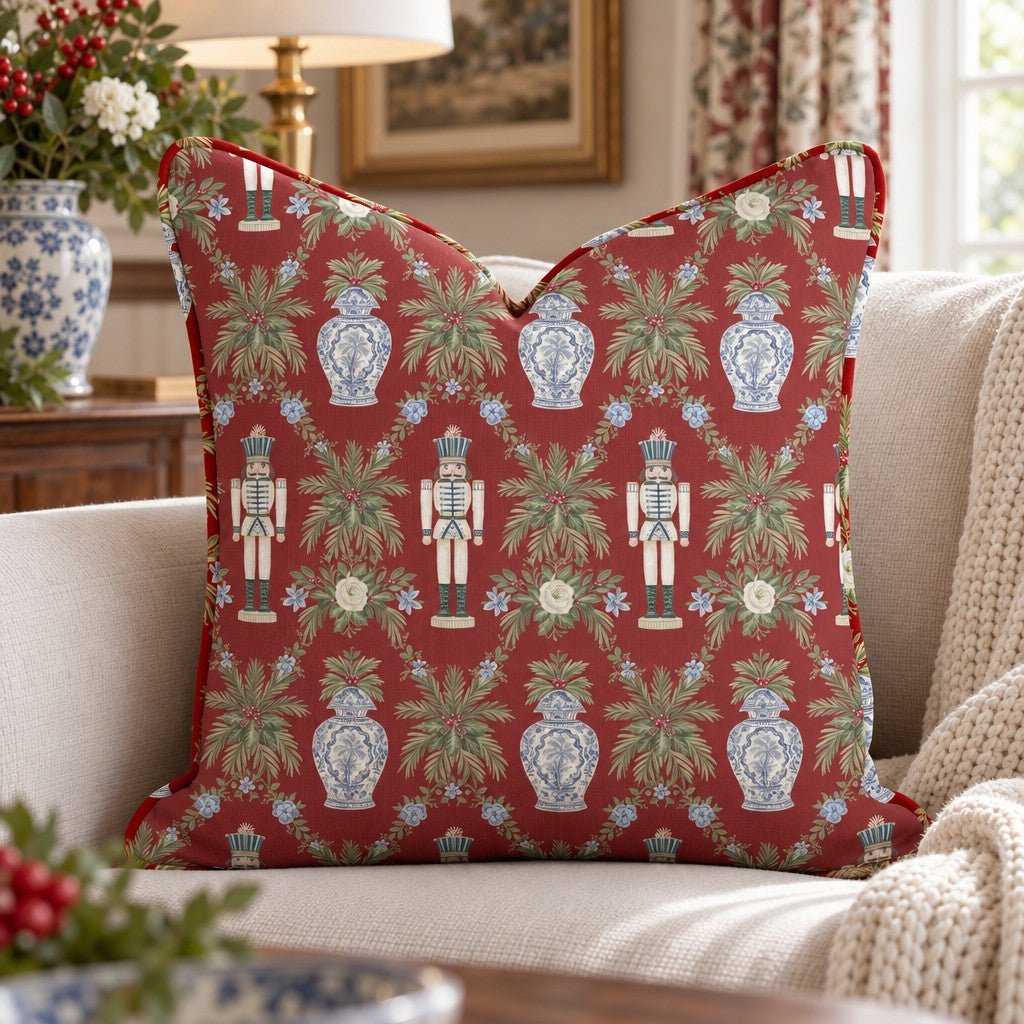 Royal Jar Regiment Throw Pillow throw pillow - Hillcroft Home