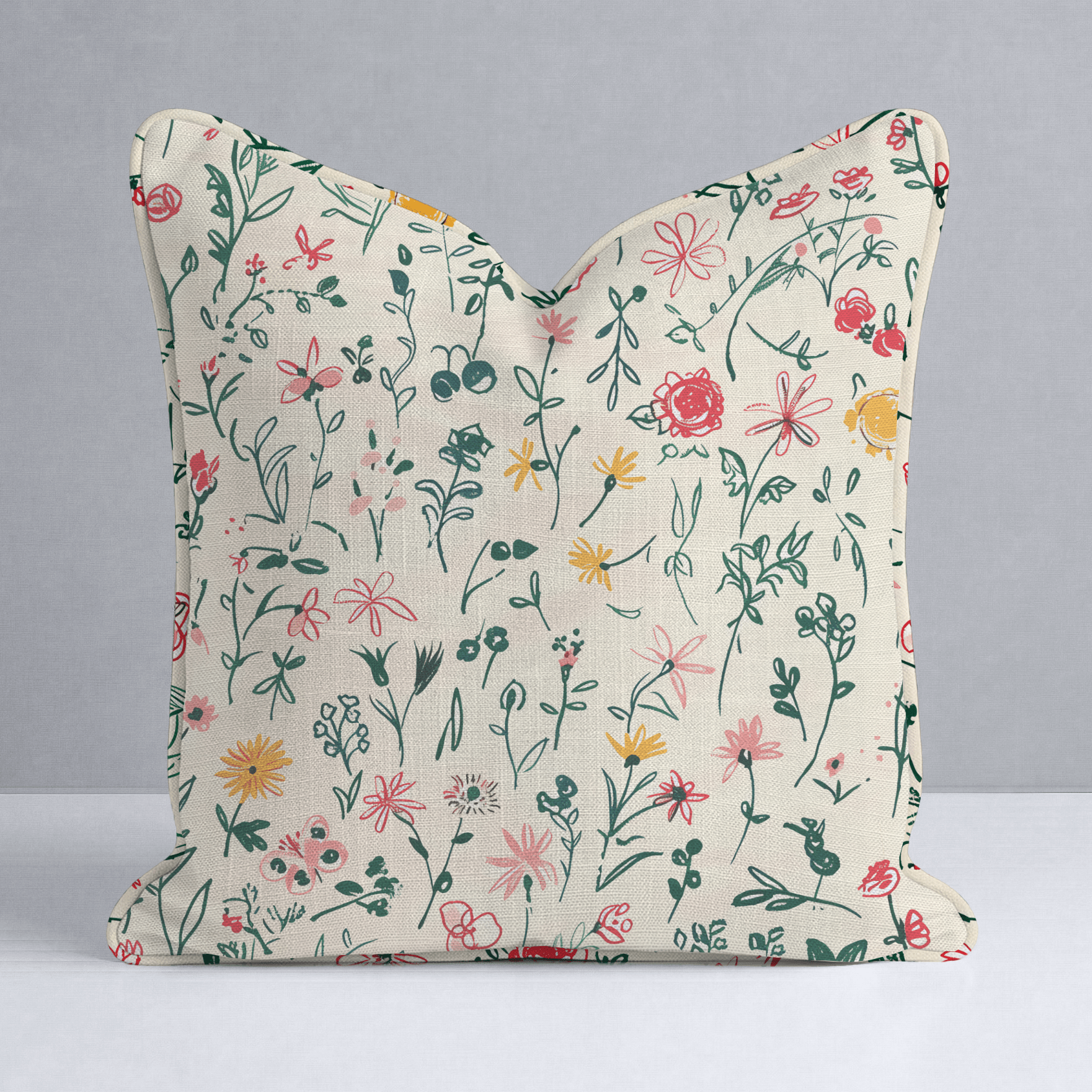 Ruby Throw Pillow - Lemon Park