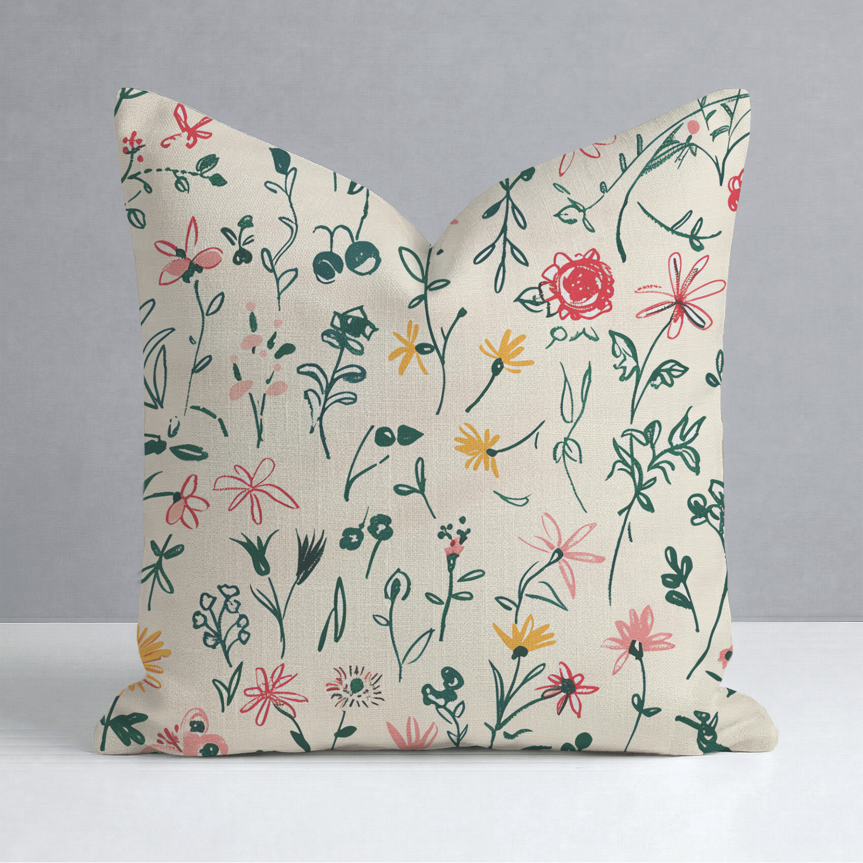 Ruby Throw Pillow - Lemon Park