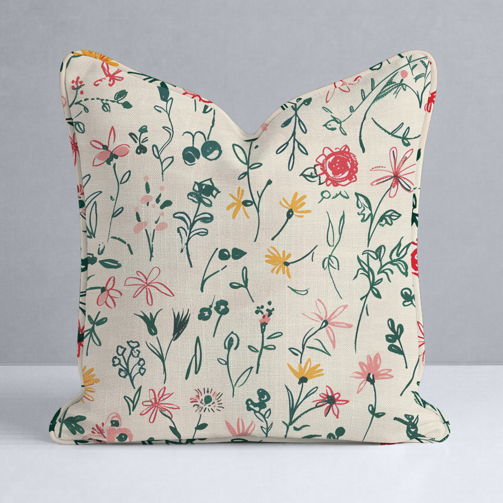 Ruby Throw Pillow - Lemon Park