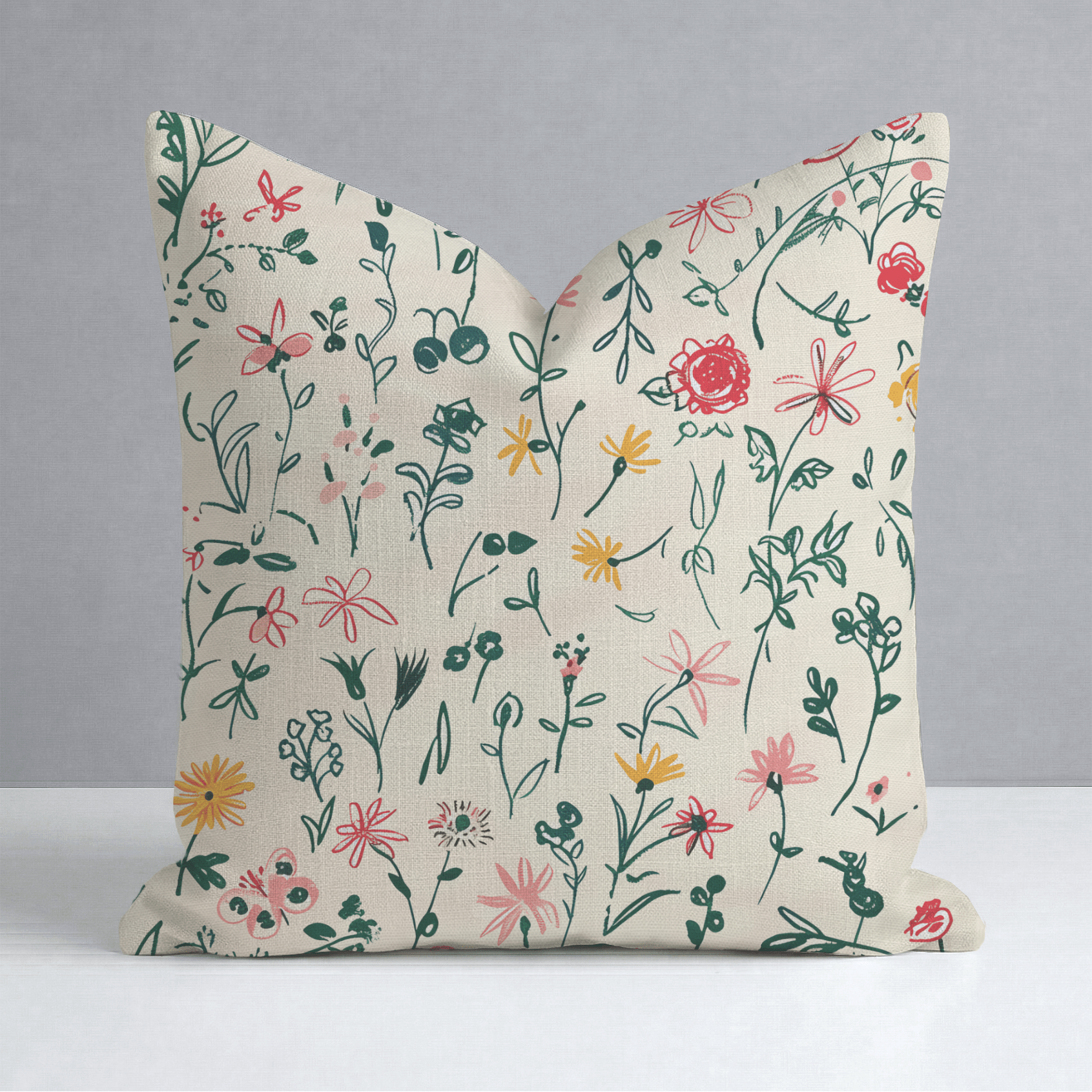 Ruby Throw Pillow - Lemon Park