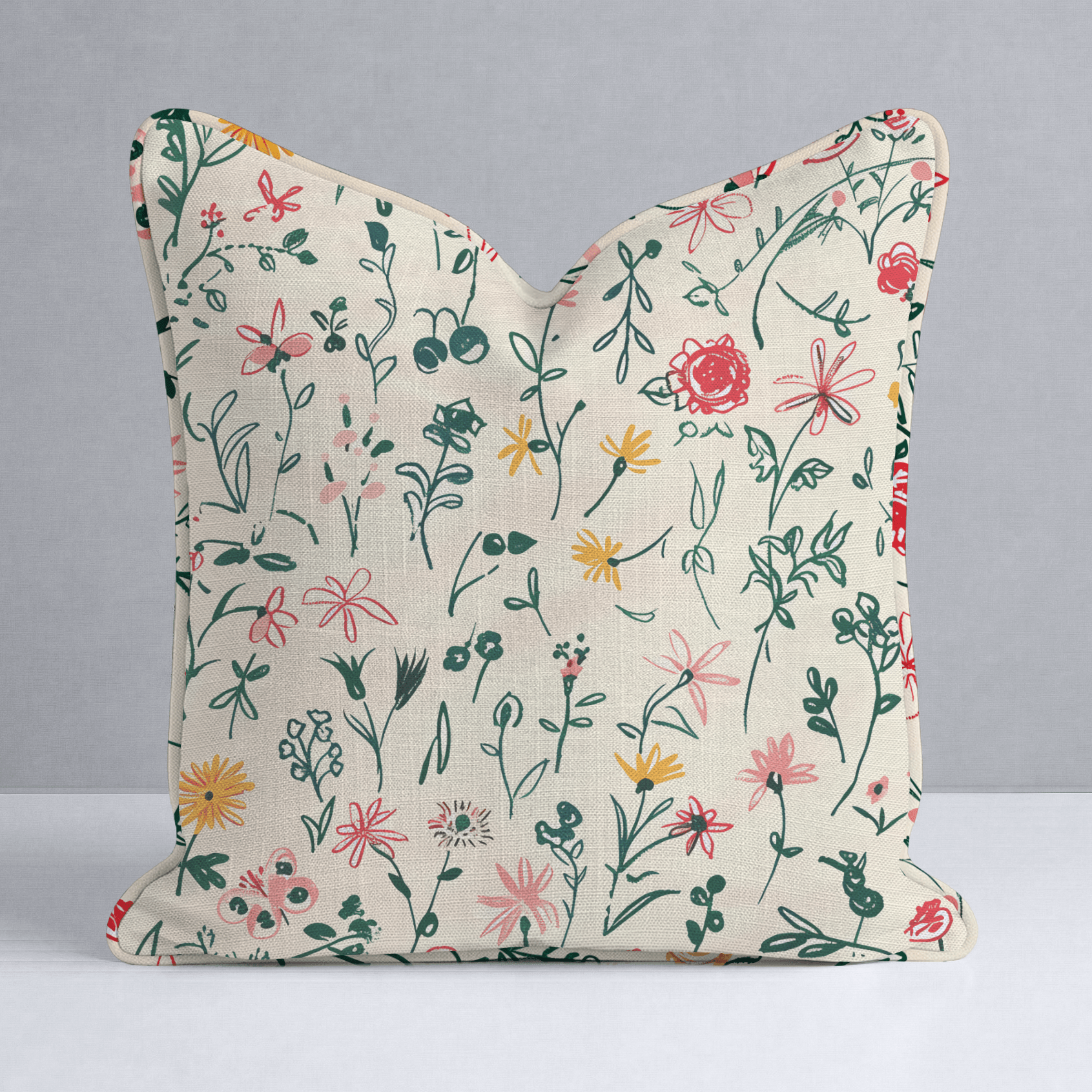 Ruby Throw Pillow - Lemon Park