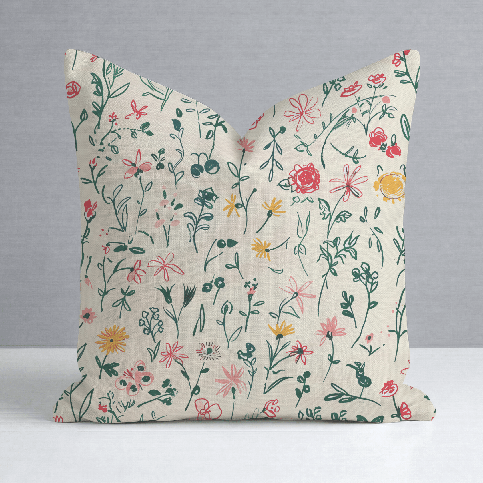 Ruby Throw Pillow - Lemon Park