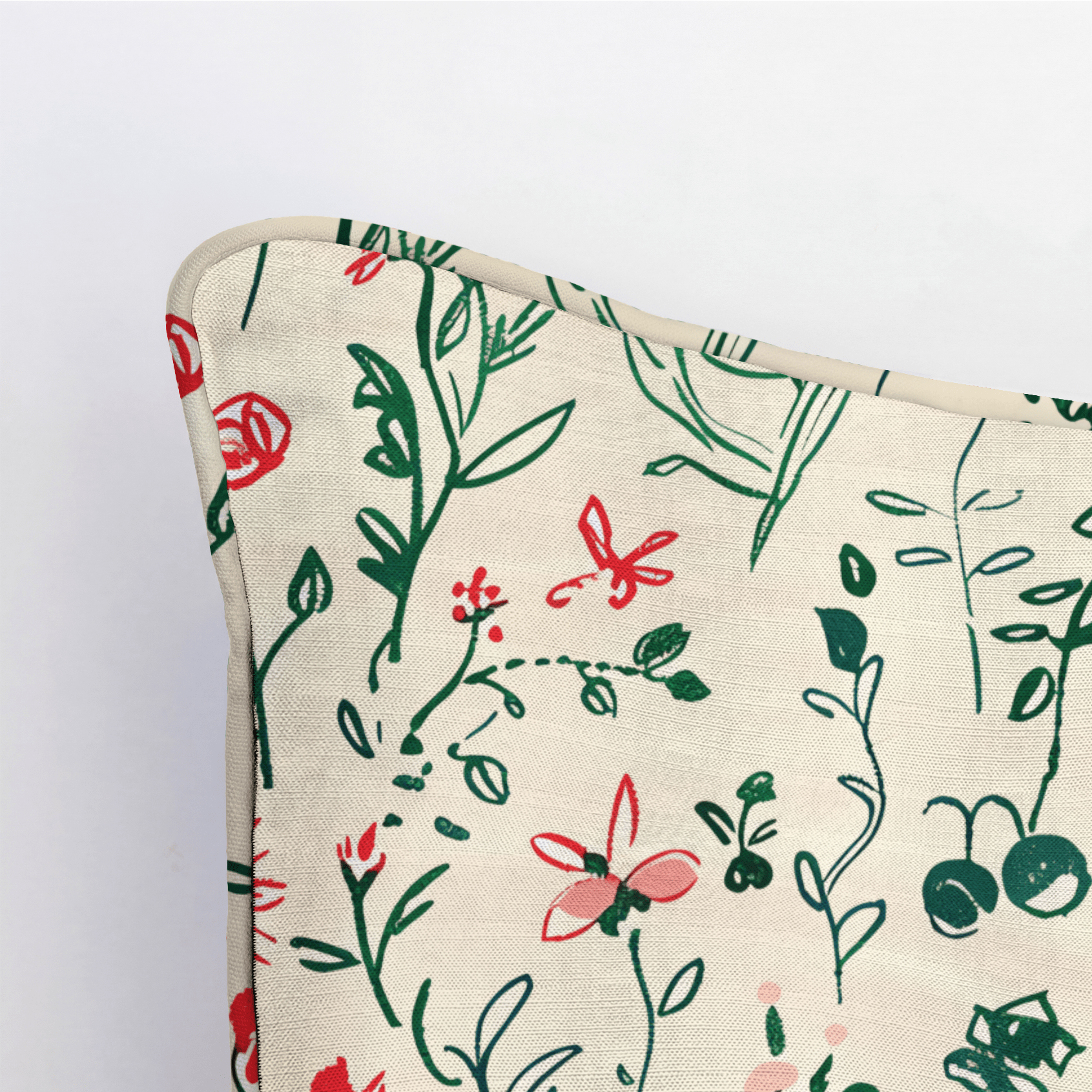 Ruby Throw Pillow - Lemon Park