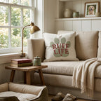 RUFF Life Throw Pillow - Hillcroft Home