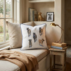Running Cane Corsos Throw Pillow - Hillcroft Home