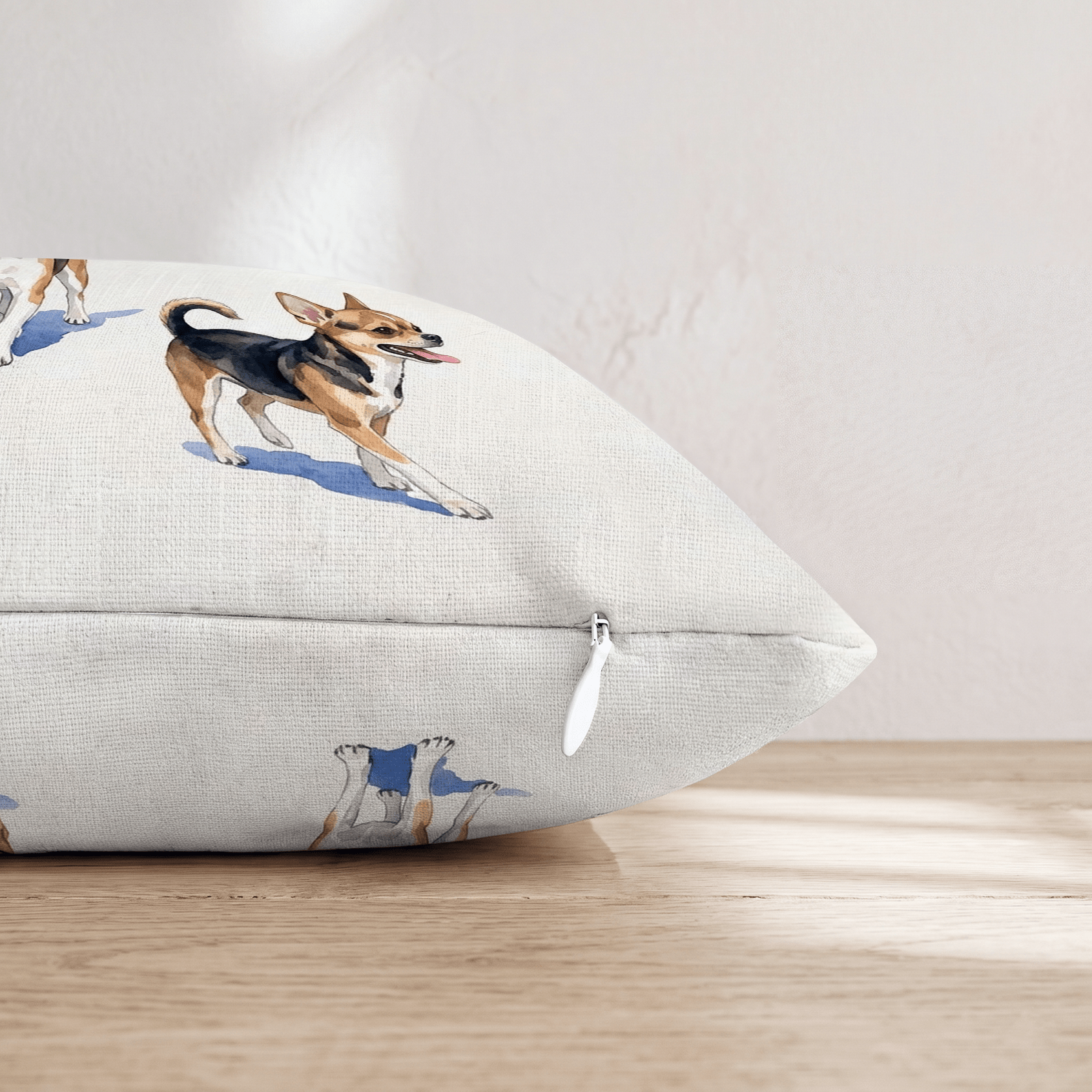 Running Chihuahua Throw Pillow - Hillcroft Home