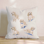 Running Dachshunds Throw Pillow - Hillcroft Home