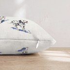 Running Dalmatian Throw Pillow - Hillcroft Home