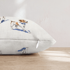 Running Jack Russell Throw Pillow - Hillcroft Home