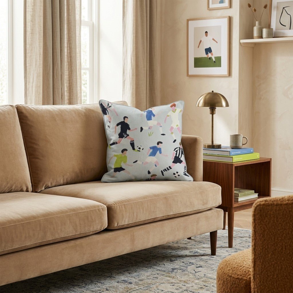 Running the Feild Throw Pillow - Hillcroft Home