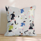 Running the Feild Throw Pillow - Hillcroft Home