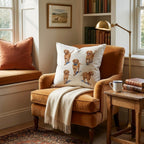 Running Vizsla Throw Pillow - Hillcroft Home