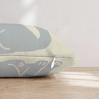 Russian Blue Throw Pillow - Hillcroft Home