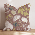 Rusted Rose Throw Pillow - Hillcroft Home