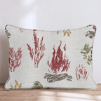 Rustic Bonfire & Sprig Throw Pillow - Hillcroft Home