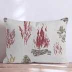 Rustic Bonfire & Sprig Throw Pillow - Hillcroft Home