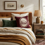 Rustic Cabin Throw Pillow - Hillcroft Home
