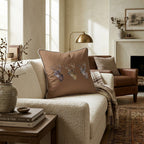 Rustic Stag Study Throw Pillow - Hillcroft Home