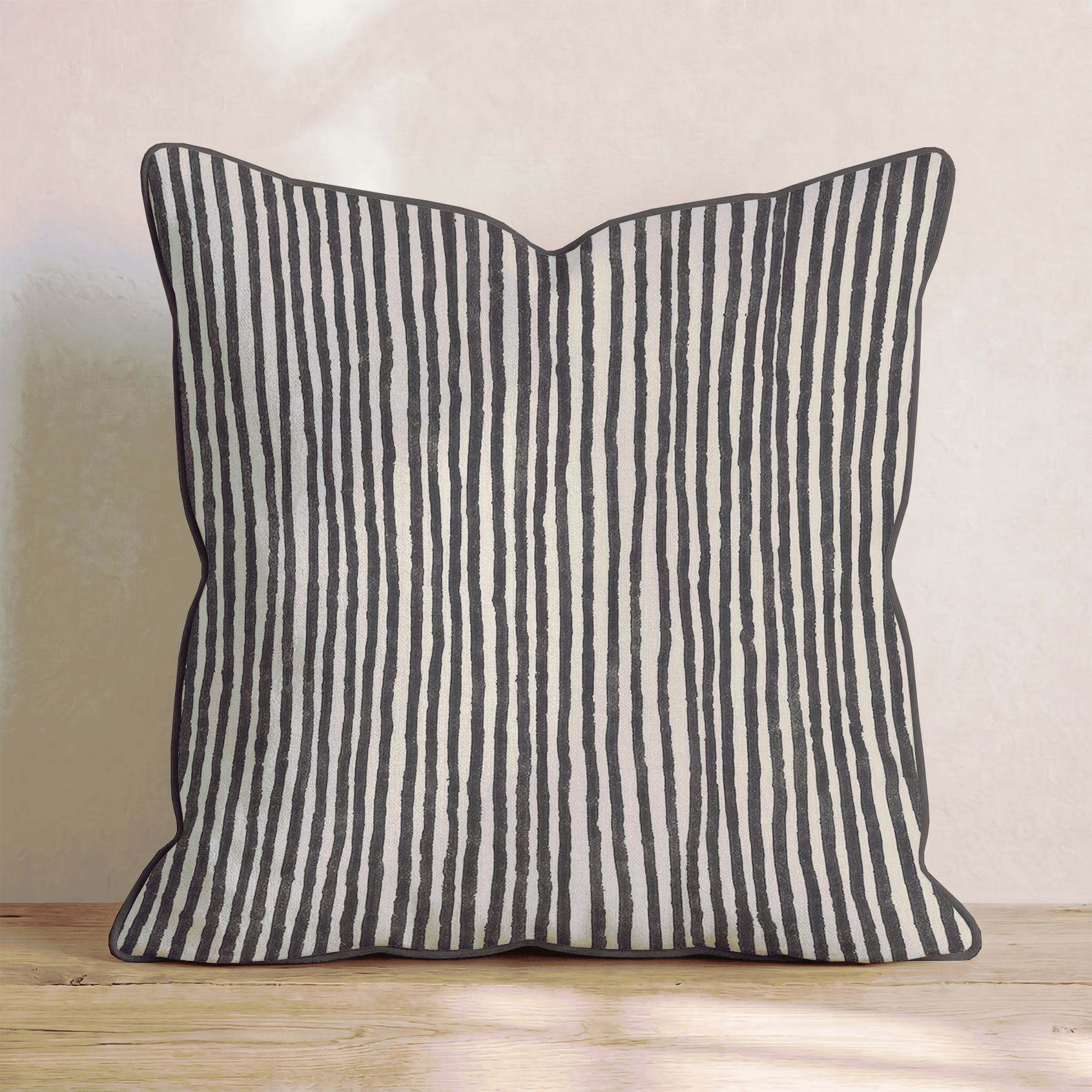 Rusty Band Throw Pillow - Hillcroft Home