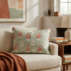 Sage Bonfire Throw Pillow - Hillcroft Home