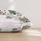 Sage Cottage Wreath Door Throw Pillow - Hillcroft Home