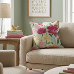 Sage Garden Pop Throw Pillow - Hillcroft Home