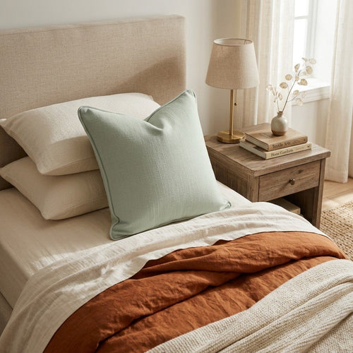 Sage Green Throw Pillow - Hillcroft Home