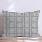 Sage Painted Plaid Throw Pillow throw pillow - Hillcroft Home