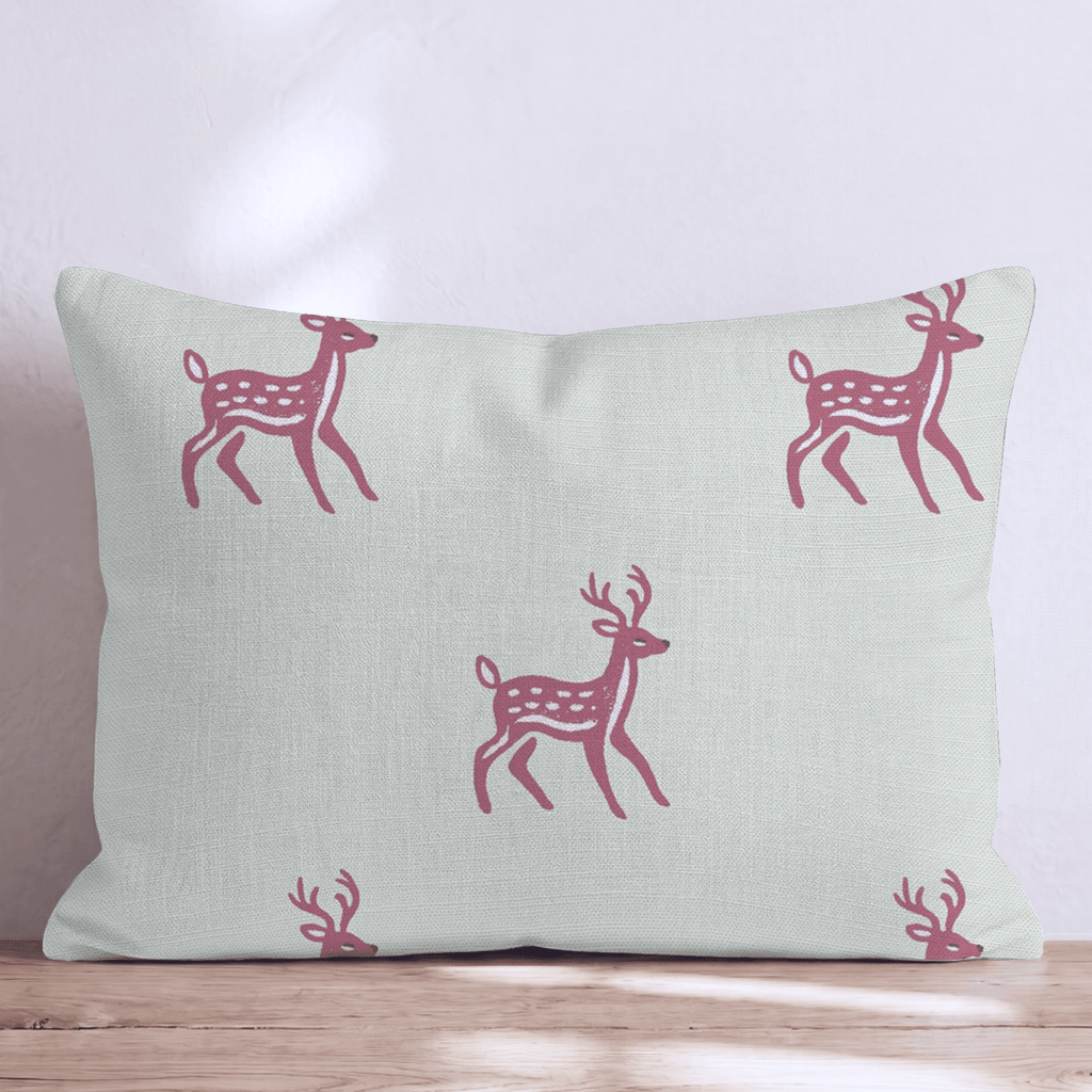 Sage Rudolph Throw Pillow throw pillow - Hillcroft Home