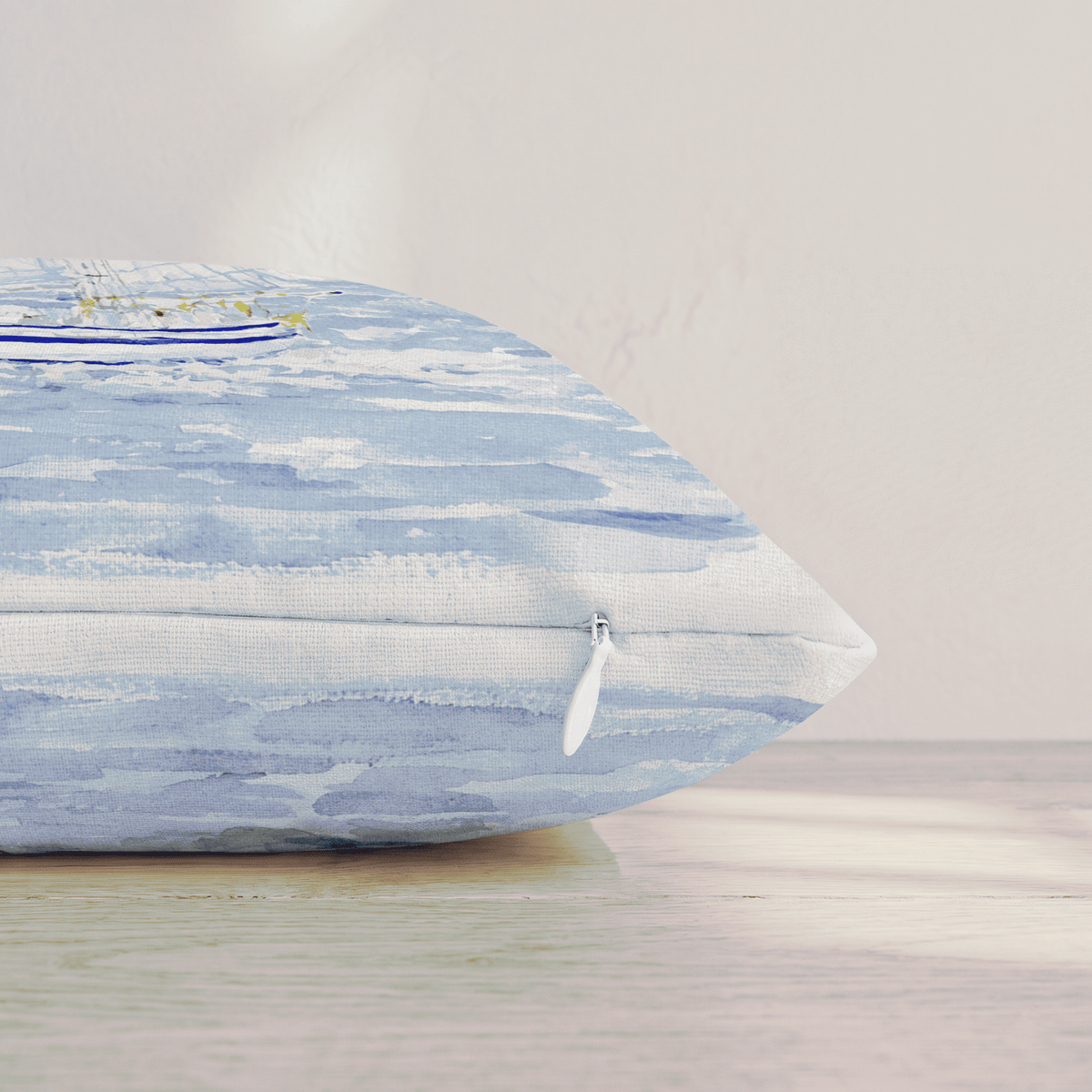 Sailboat Summer Sail Throw Pillow throw pillow - Hillcroft Home
