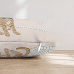 Sailor Bengal Throw Pillow - Hillcroft Home