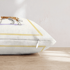 Saint Bernard Matcha Throw Pillow - Hillcroft Home