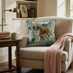 Saint Bernard Power Throw Pillow - Hillcroft Home