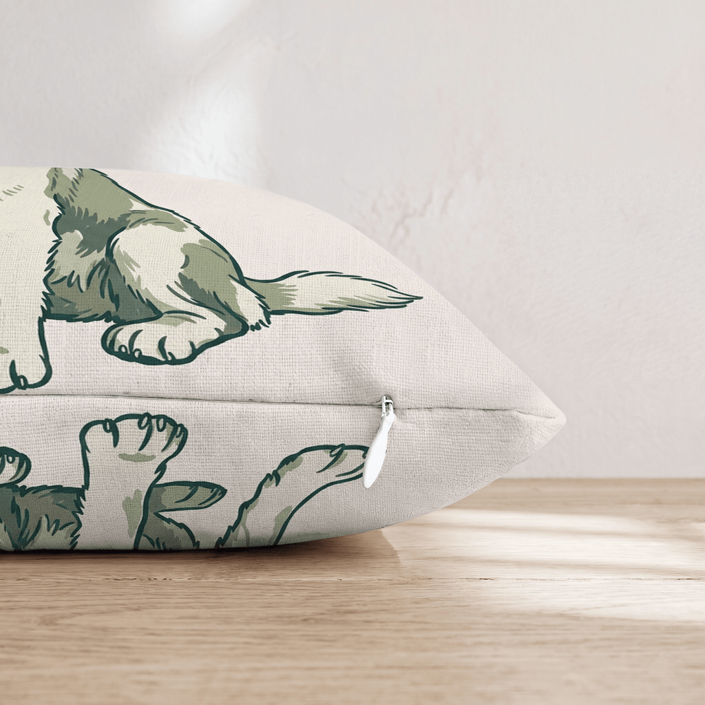 Saint Bernard Throw Pillow - Hillcroft Home