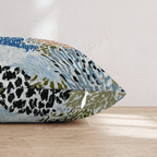 Salted Frond Throw Pillow - Hillcroft Home