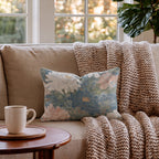 Saltwater Floral Throw Pillow throw pillow - Hillcroft Home