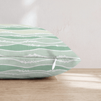 Salty Waves Throw Pillow - Hillcroft Home