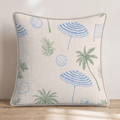 Sand Volleyball Throw Pillow - Hillcroft Home