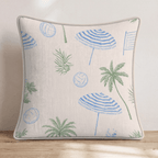 Sand Volleyball Throw Pillow - Hillcroft Home