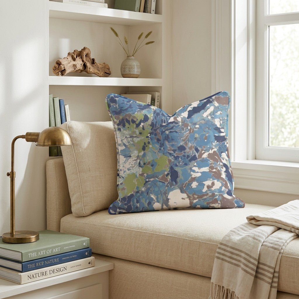 Sandcastle Throw Pillow - Hillcroft Home